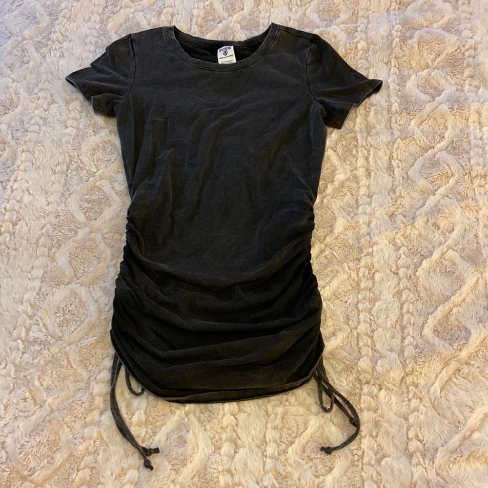 Ruched side dress